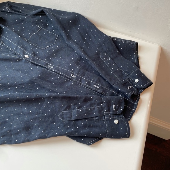 Polka Dot Frank&Eileen button down - Picture 2 of 5